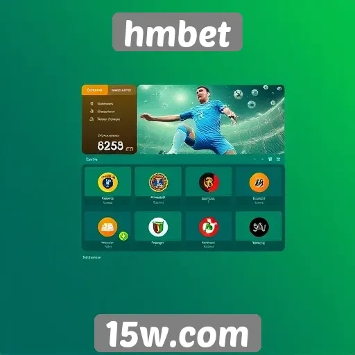 interface do site hmbet é intuitiva e acessível